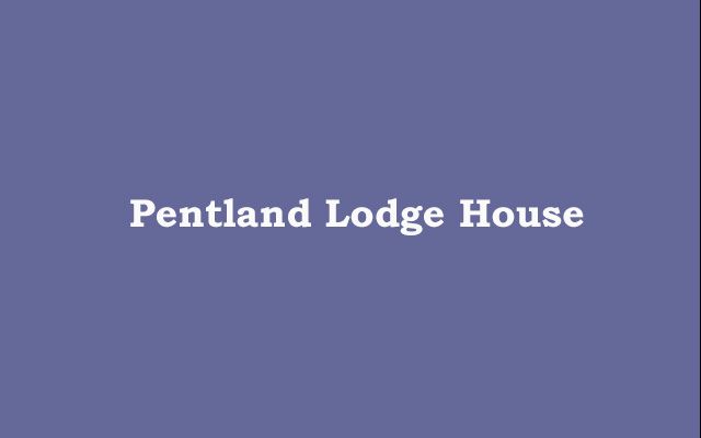 Pentland Lodge House